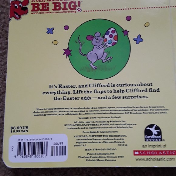3 for $15 Clifford Books - set of 3 Board Books - Picture 3 of 5